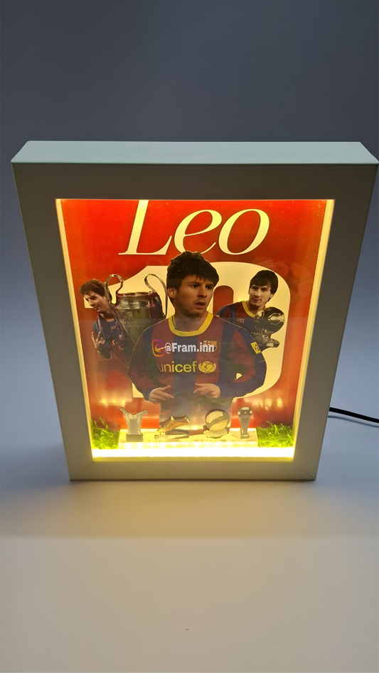 Messi Legacy | 3D Dual LED Frame