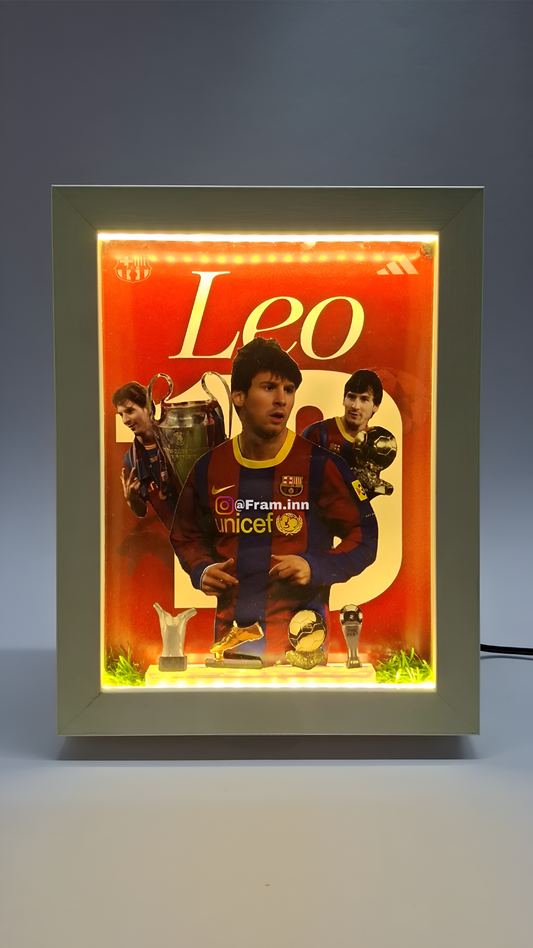 Messi Legacy | 3D  Dual LED Frame